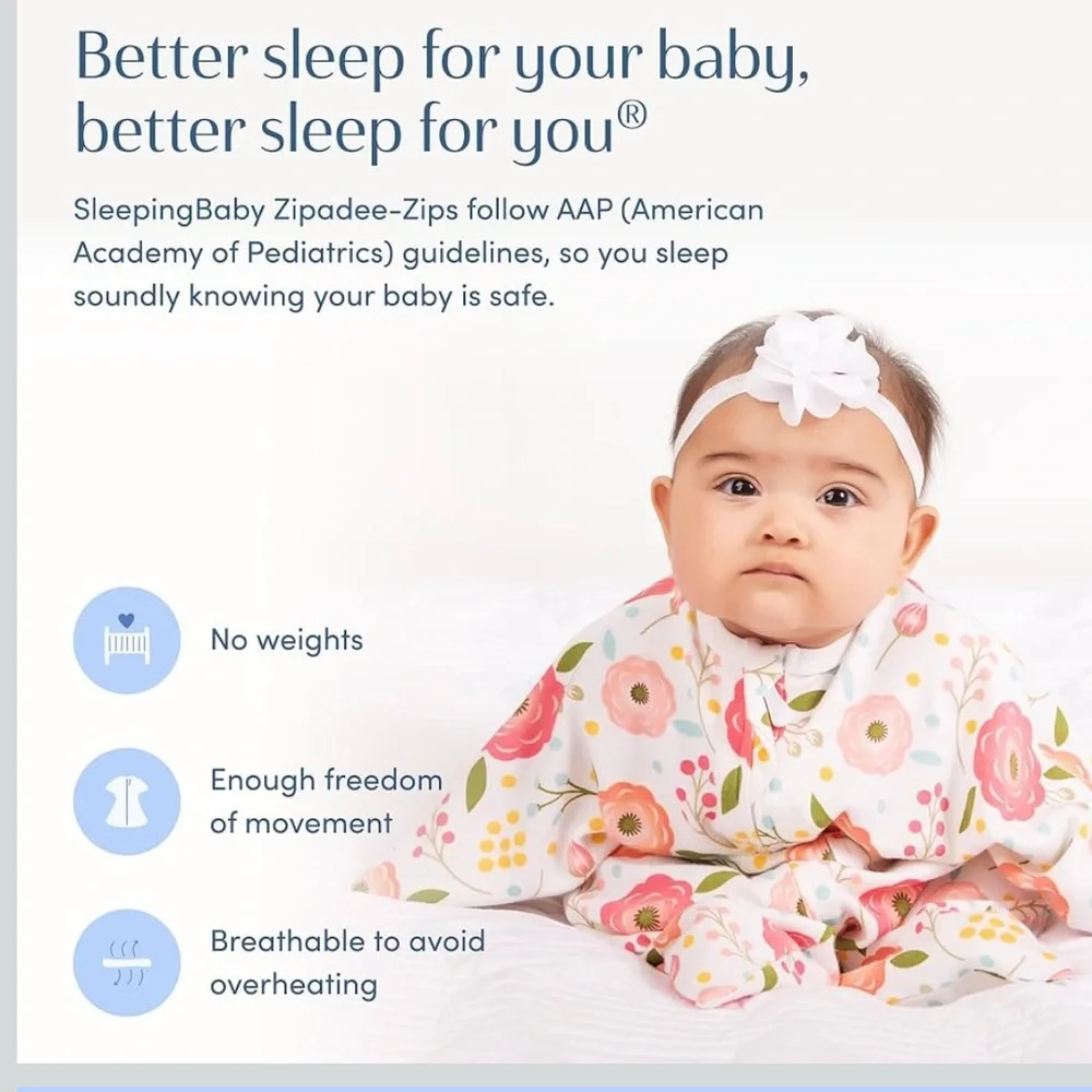 SleepingBaby Zipadee-Zip Transition Swaddle - Picture 6 of 7